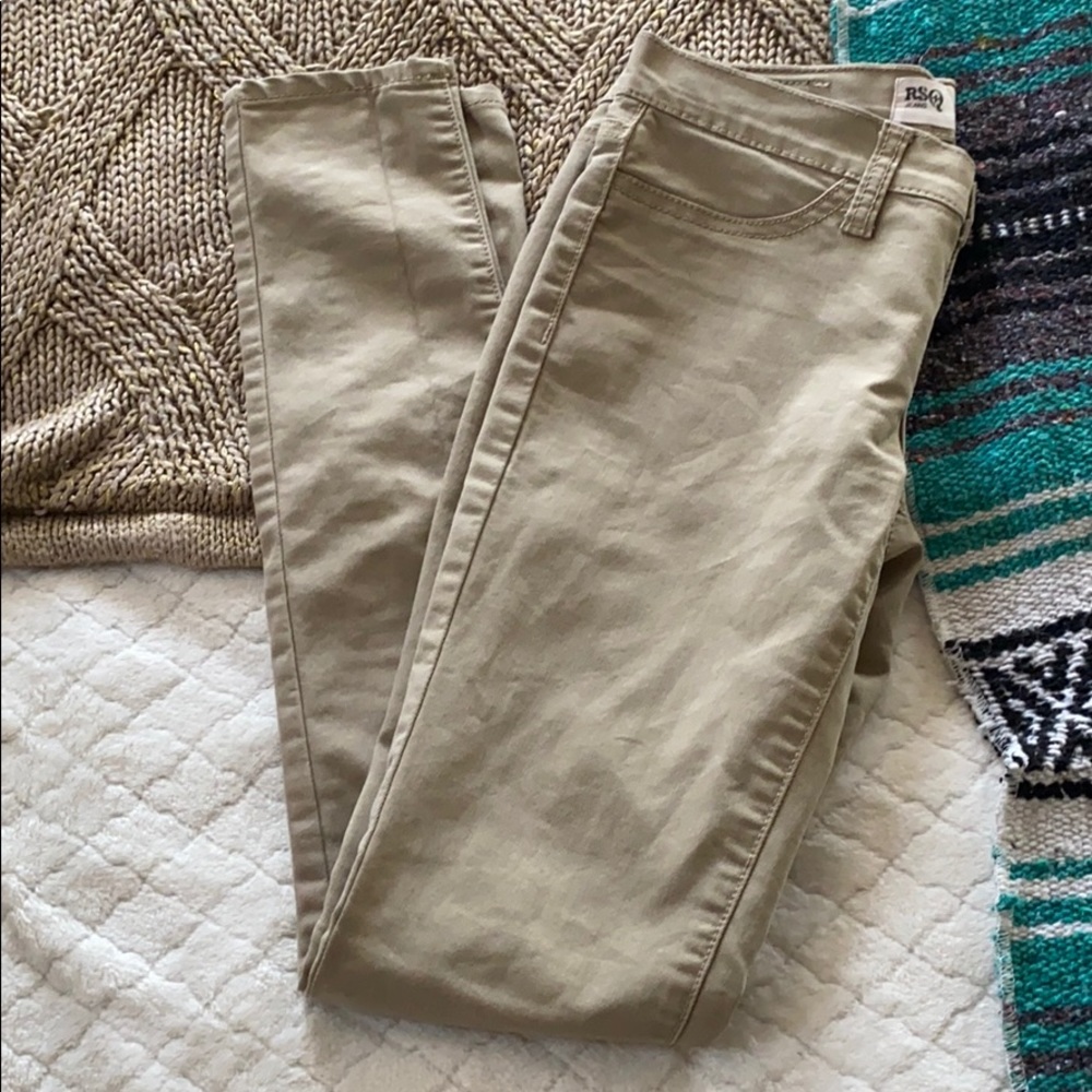 Tan pants